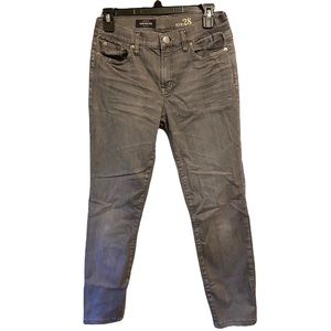 J. Crew Toothpick Jeans | Gray wash